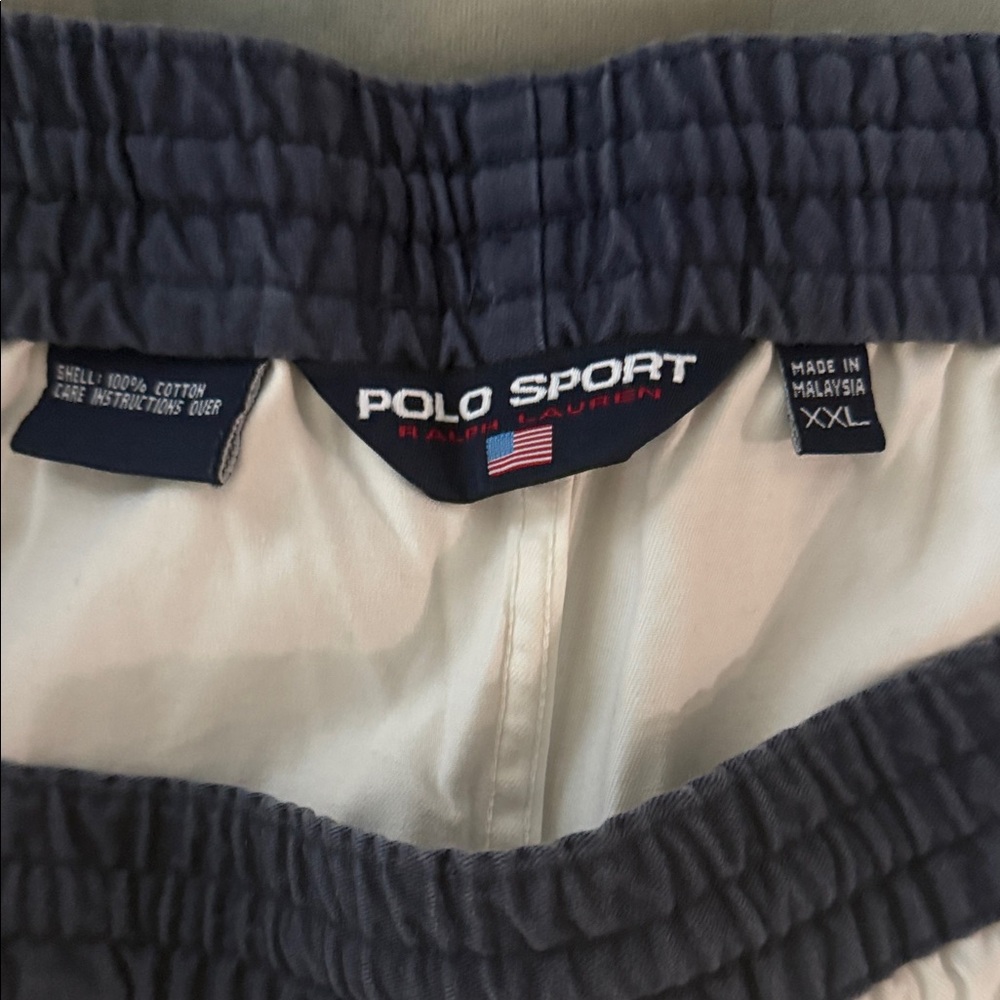 Polo by Ralph Lauren Men's Cream Athletic Shorts - Picture 3 of 3